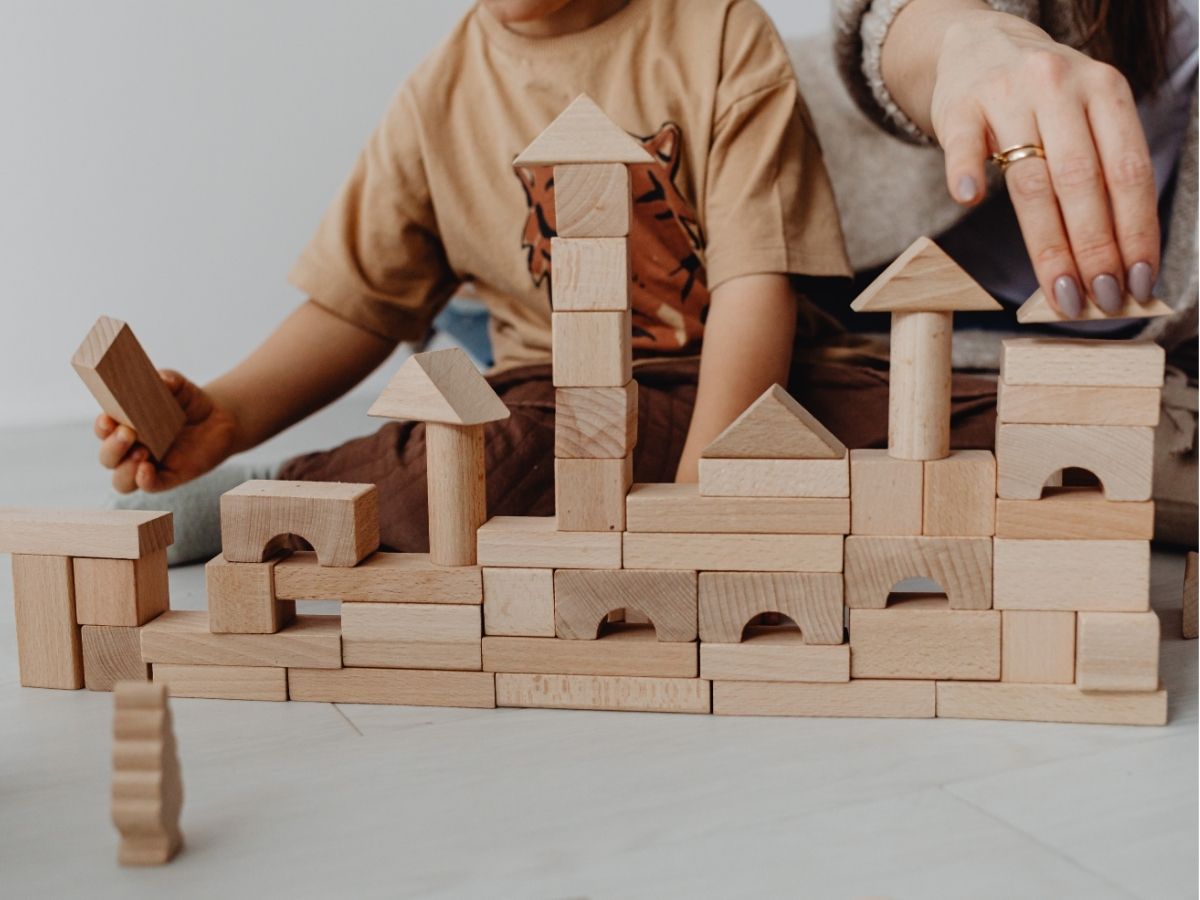 verwende kinderen foto van spelend kind