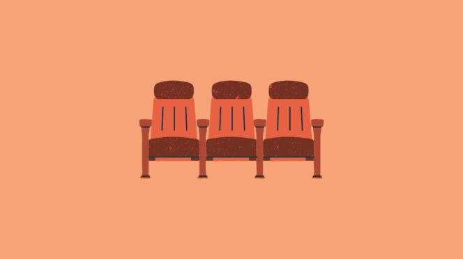 nieuwe vriendin ex eindmusical illustratie van stoelen