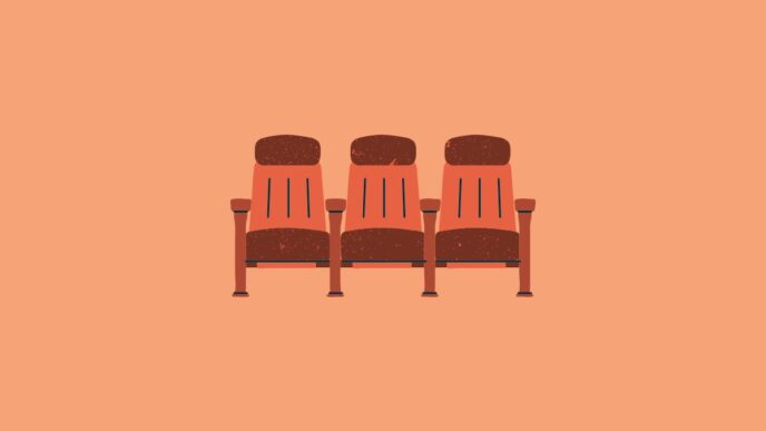 nieuwe vriendin ex eindmusical illustratie van stoelen