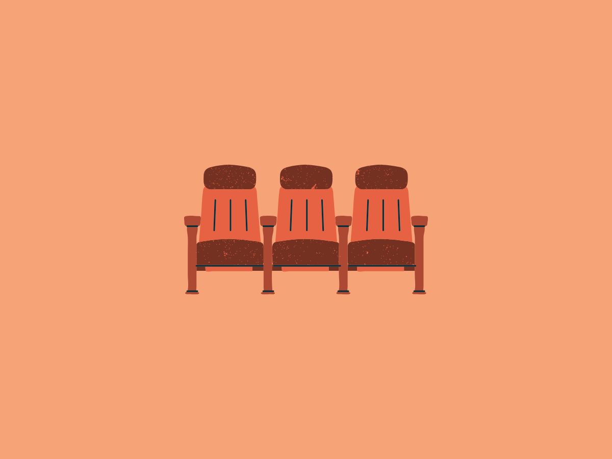 nieuwe vriendin ex eindmusical illustratie van stoelen