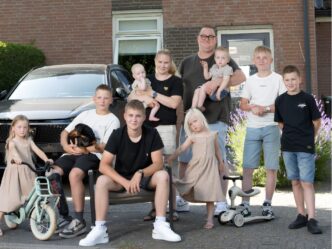 Een huis Vol nieuw gezin