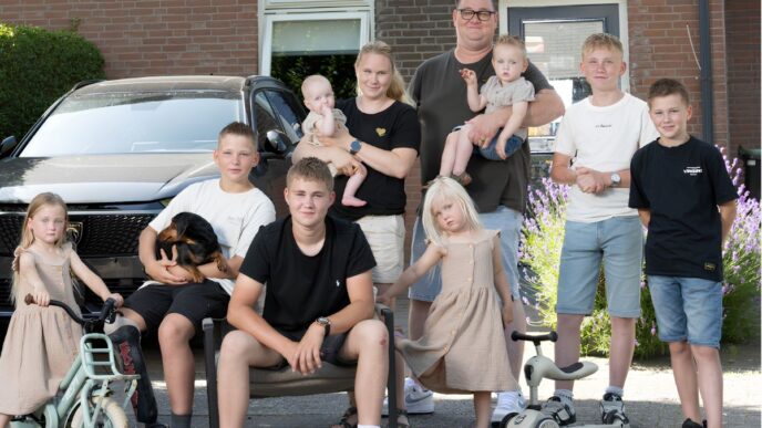 Een huis Vol nieuw gezin