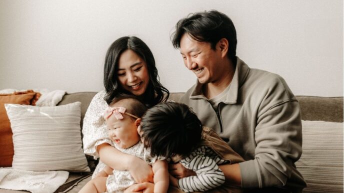 kosten erfenis foto van familie op de bank