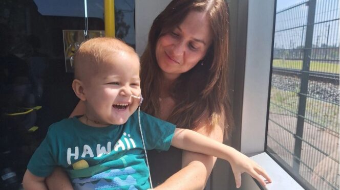 verlies van een kind foto van miles en erica