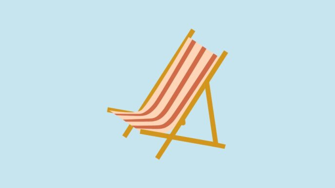 hotelapp ligbedden reserveren illustratie van ligbedje