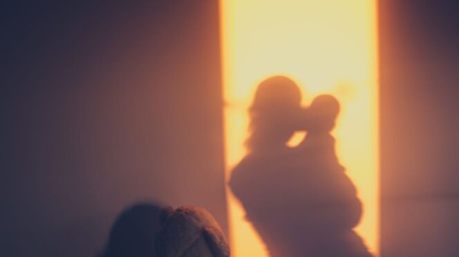 urgentie sociale huurwoning foto van moeder silhouet