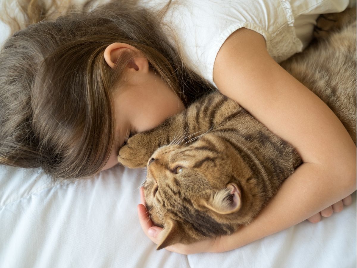 kind komt moeilijk in slaap foto van slapend kind