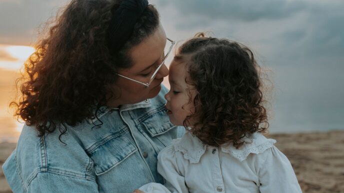 PMDD foto van vivian en kind