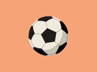 scheldwoord kind illustratie van voetbal