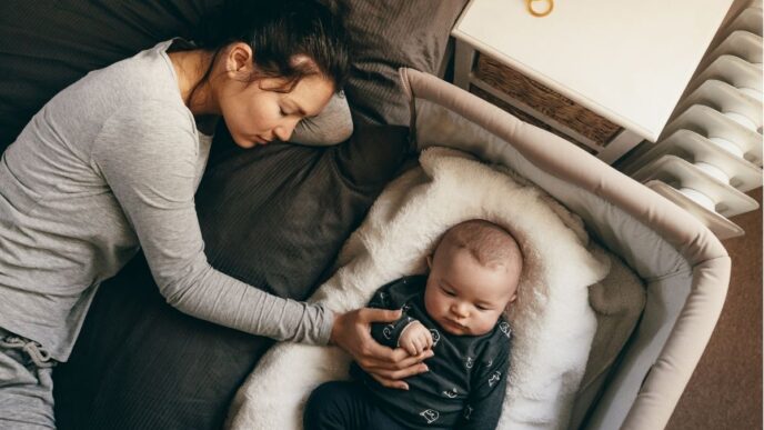 oude babynamen foto van moeder en baby