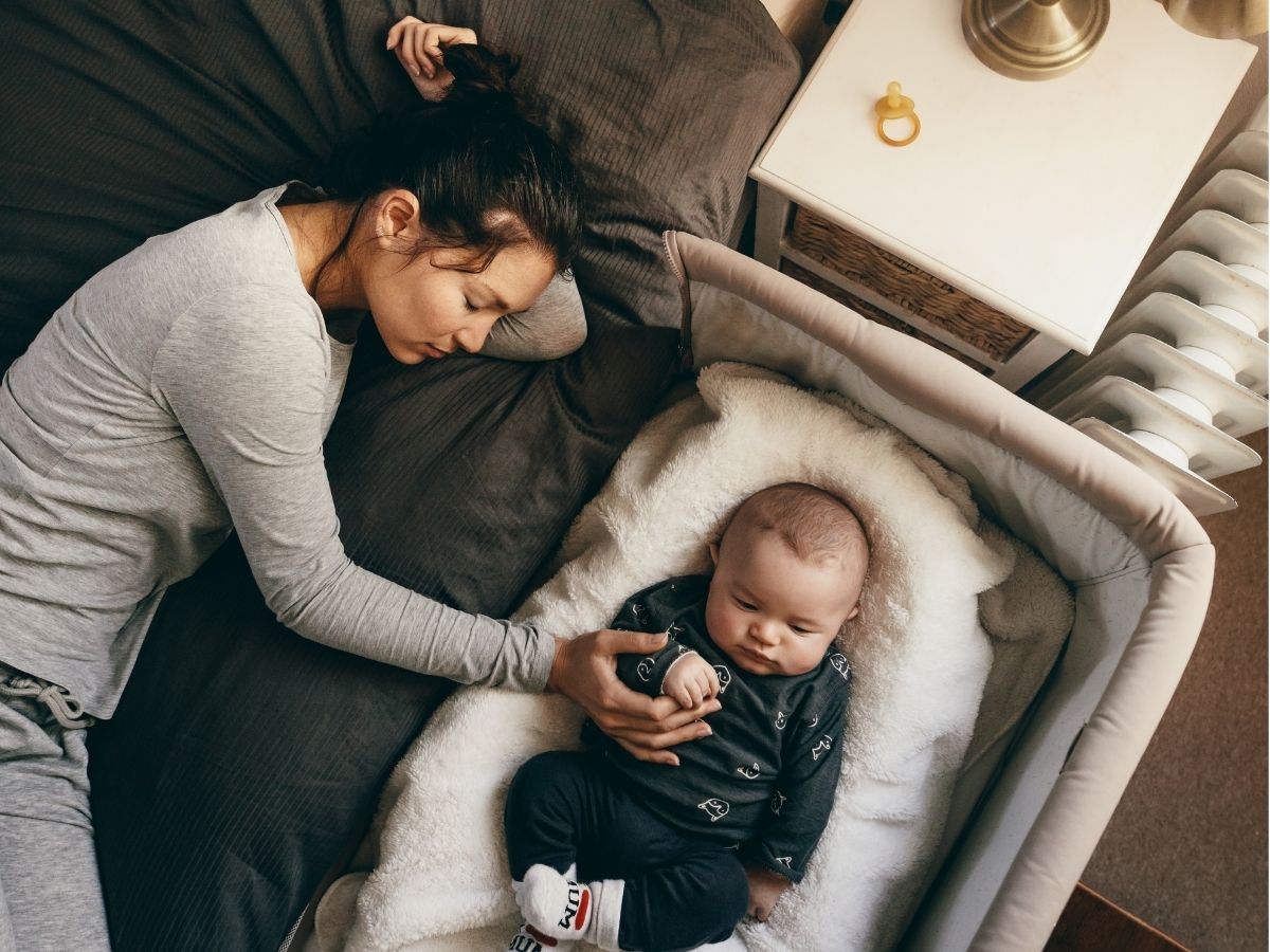 oude babynamen foto van moeder en baby