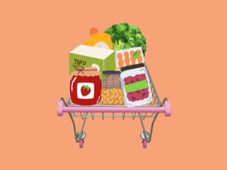 vegetarische boodschappen
