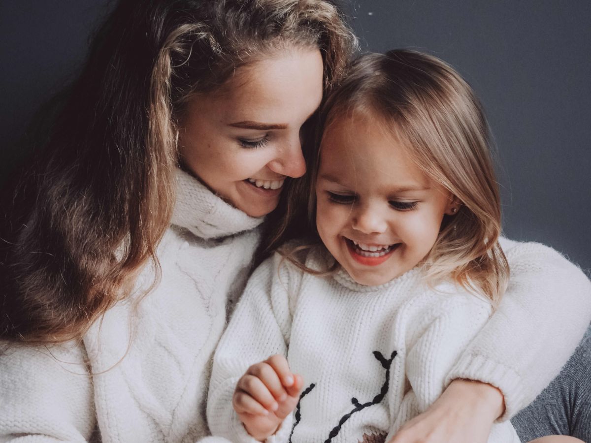 bijzondere babynaam foto van moeder en dochter