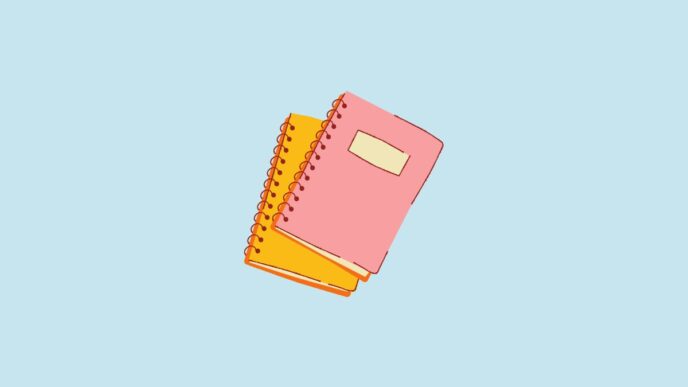 AI spreekbeurt basisschool illustratie van schoolboeken