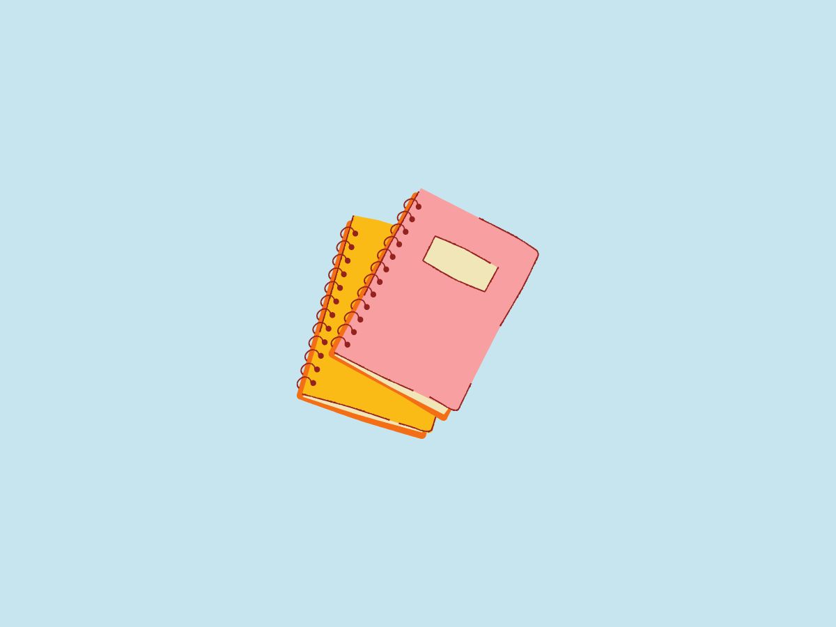 AI spreekbeurt basisschool illustratie van schoolboeken