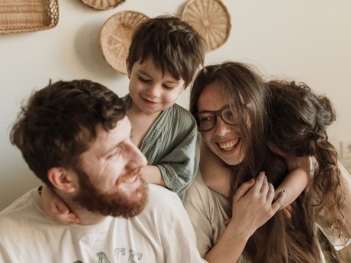 geld van schoonouders foto van gezin