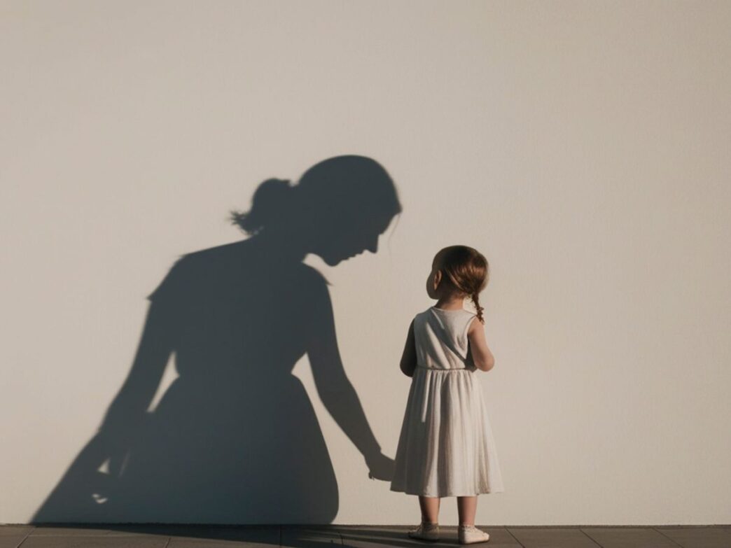 bijzondere voornaam foto van silhouet meisje