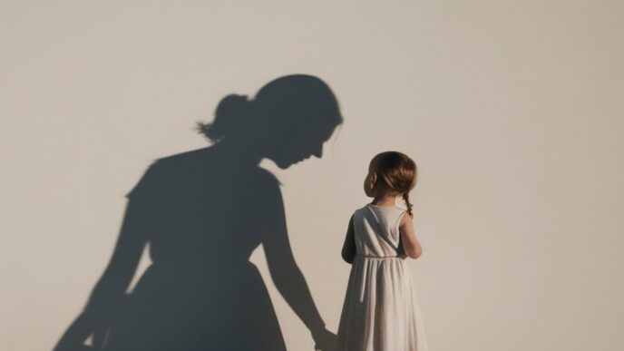 bijzondere voornaam foto van silhouet meisje