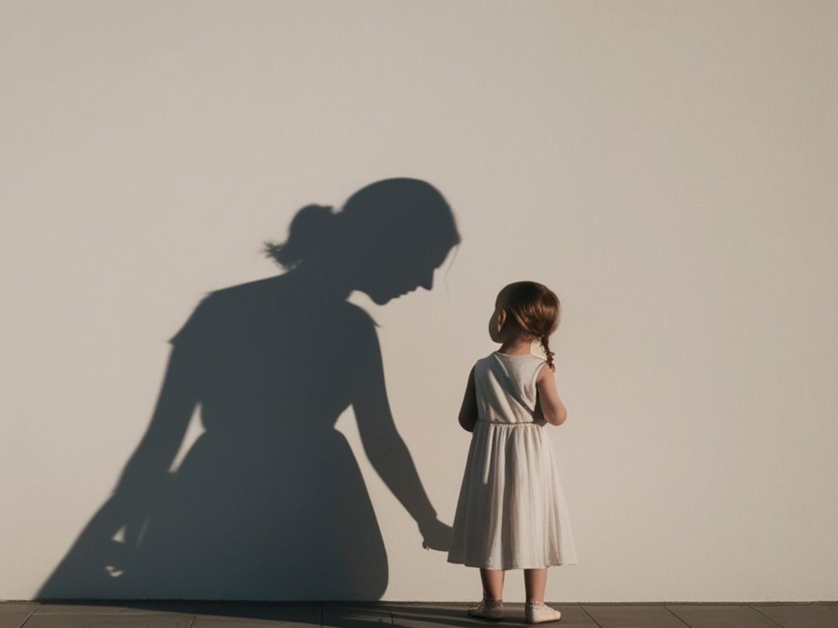 bijzondere voornaam foto van silhouet meisje
