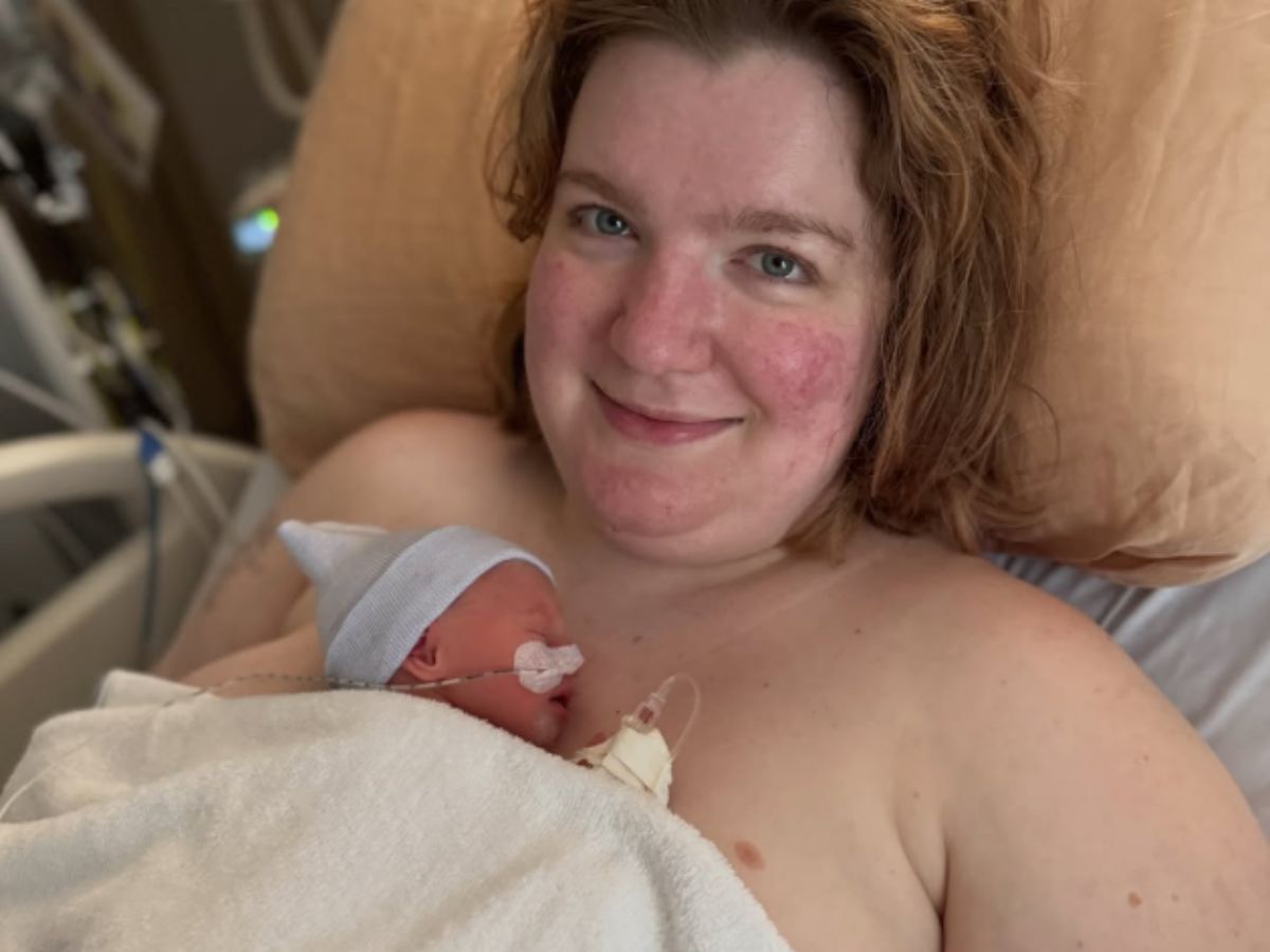 Vera Camilla bevallen foto van vera camilla met baby
